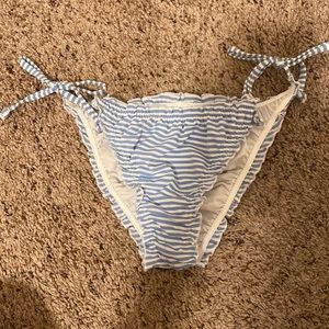 H&M striped bikini bottoms.